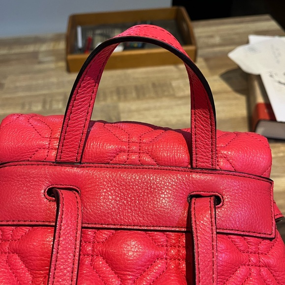 Kate Spade Quilted Leather Backpack - Picture 8 of 15